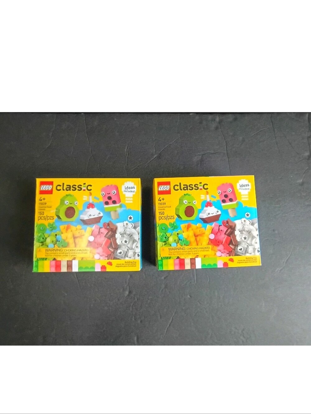 LEGO CLASSIC: Creative Food Friends (11039) Set of 2